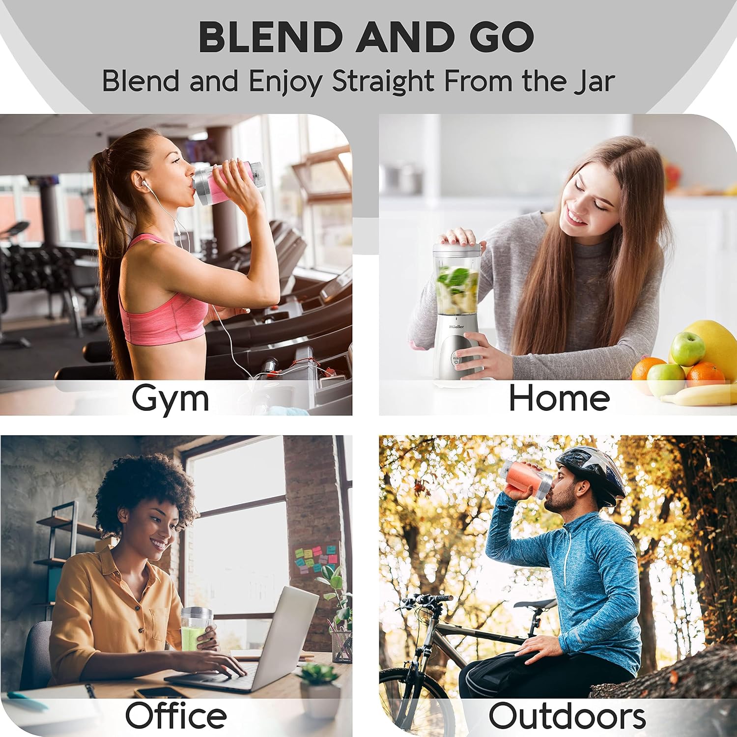 Thumbnail 2 de Mueller Personal Blender, 15-Ounce Cup