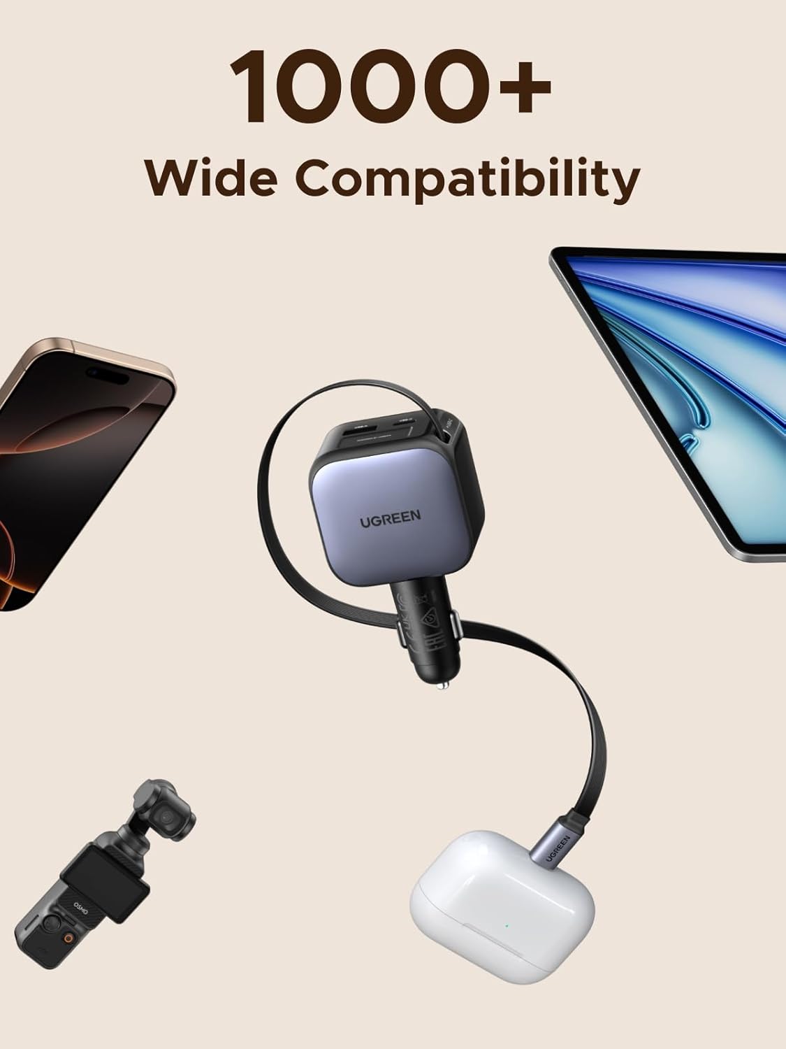 Thumbnail 6 de UGREEN Car Charger 90W Fast Charge