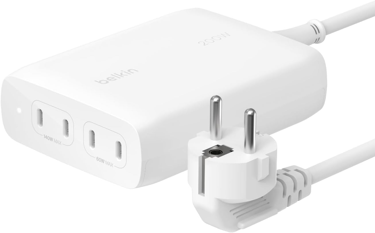 Detalle de Belkin BoostCharge Pro chargeur GaN 200 W