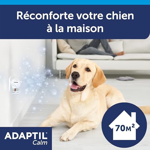 Detalle 2 de ADAPTIL Calm – Recharge 48 ml pour chien : calme et sérénité sans somnolence