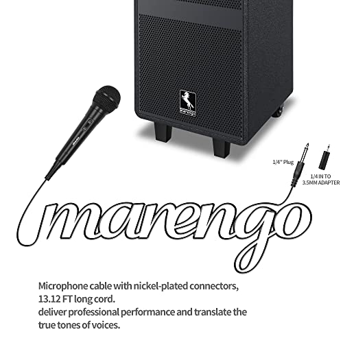 Thumbnail 3 de Marengo Handheld Wired Cardioid Dynamic Microphone with 13ft Cable and On/Off Switch