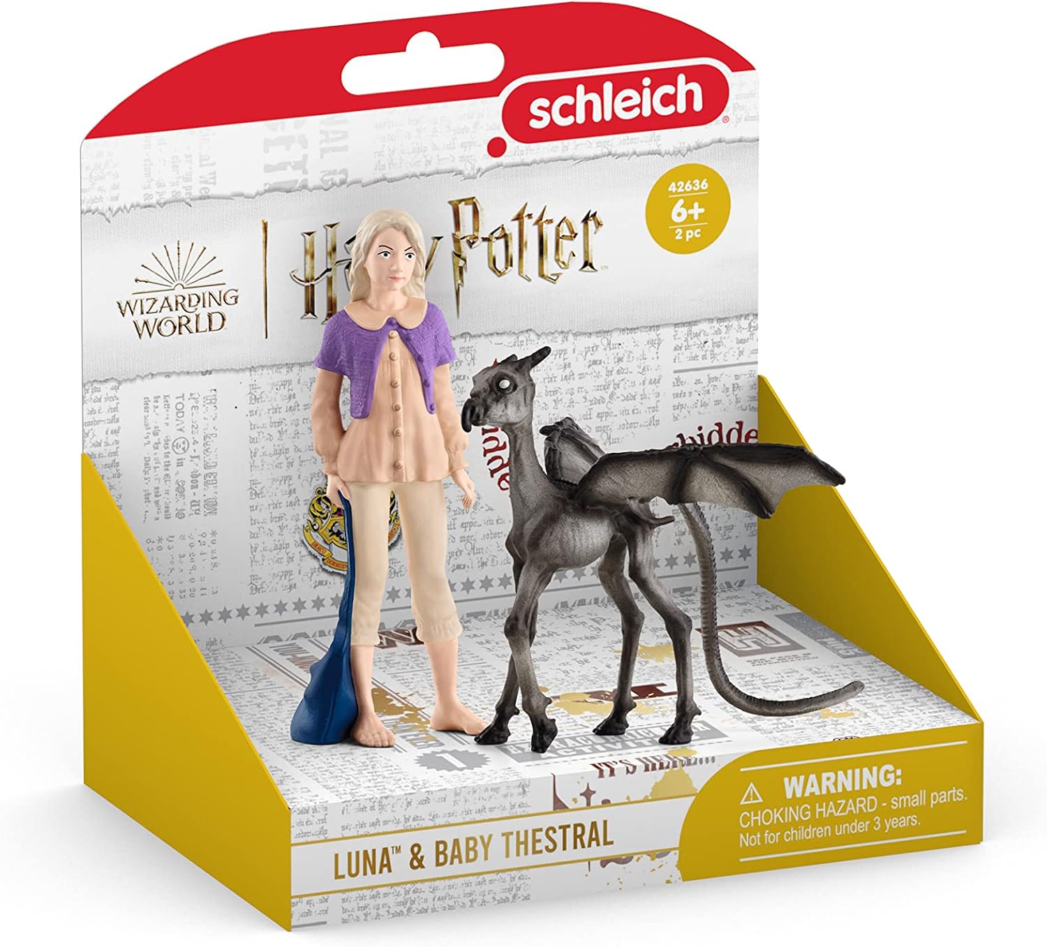 Detalle 2 de SCHLEICH 42636 Luna e Thestral 12 cm