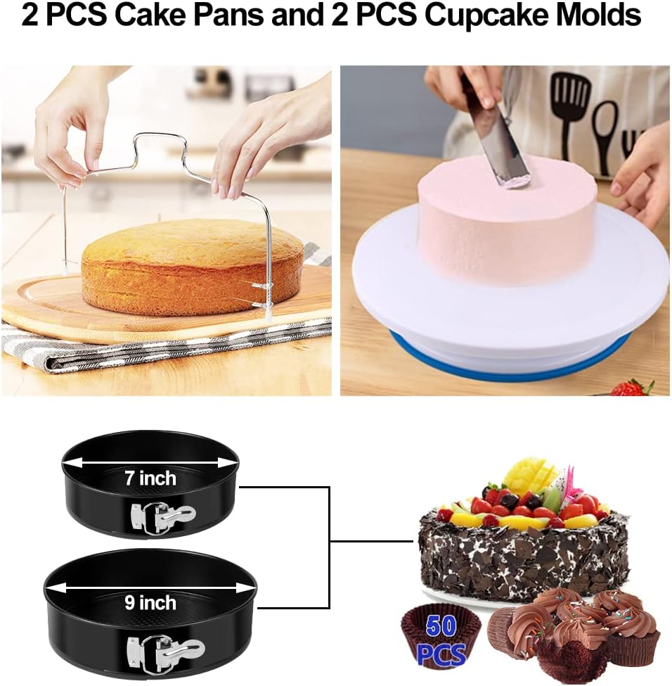 Detalle de Cake Decorating Kit, 436-Piece Set