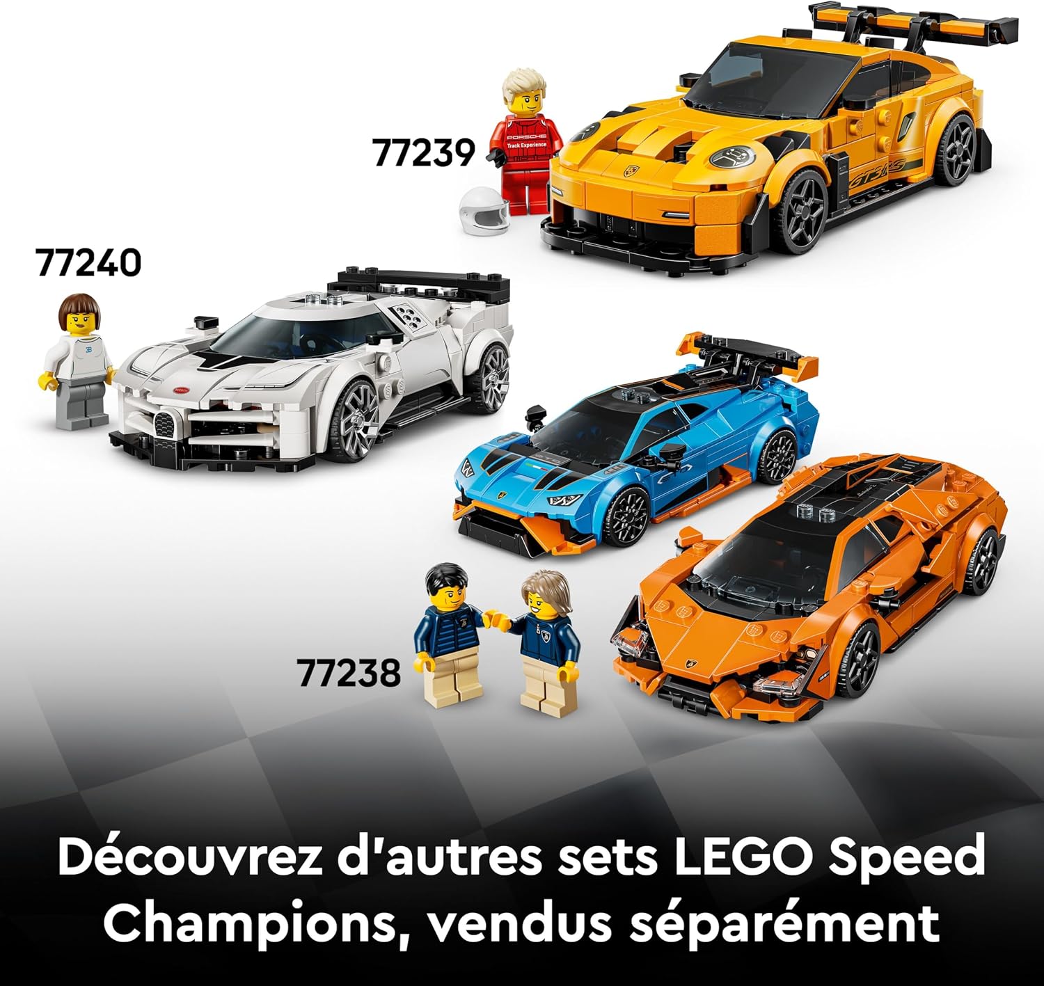 Thumbnail 6 de LEGO Speed Champions: Voiture de Sport Dodge Challenger SRT Hellcat (77237) – Maquette à construire et à exposer