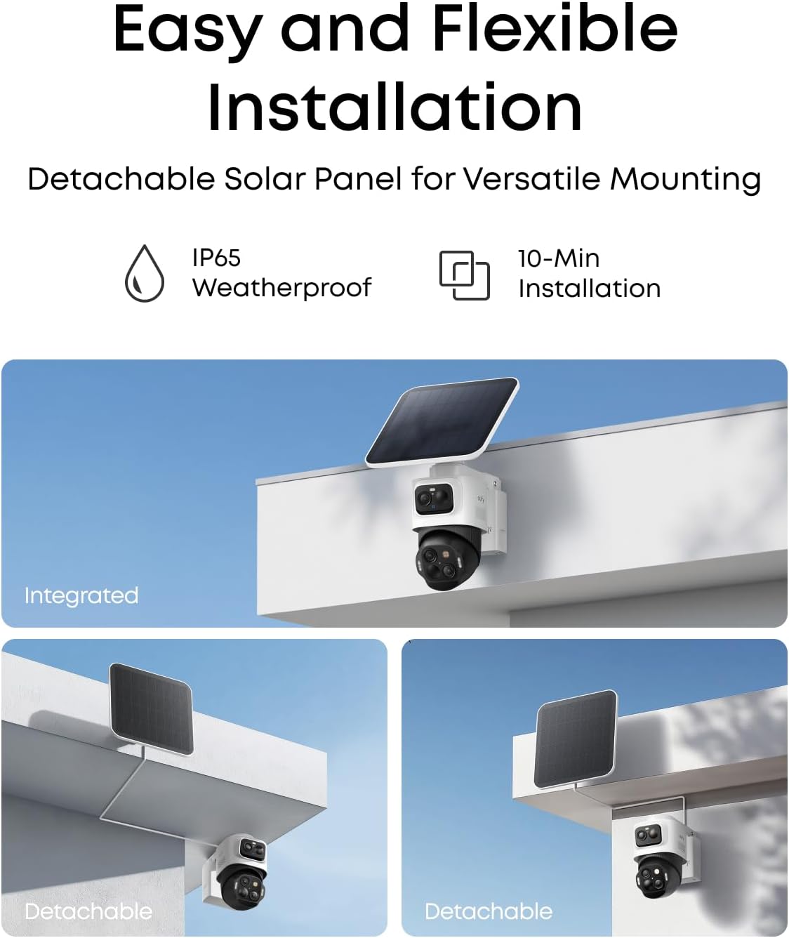 Thumbnail 6 de eufy Security T8172 eufyCam S4 2-Camera 4K Solar PTZ Security System
