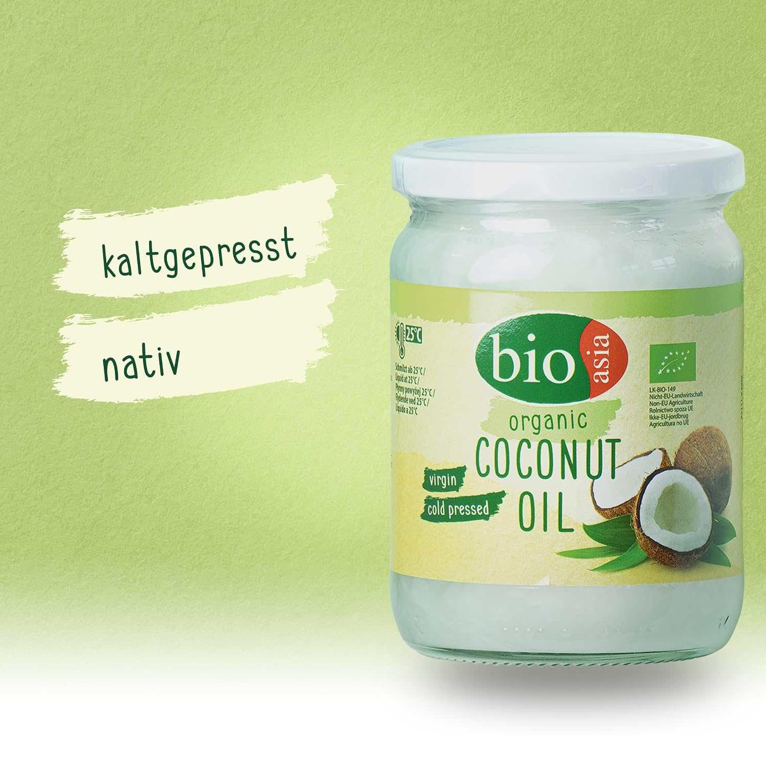 Detalle de Bioasia Bio Kokosöl 500 ml