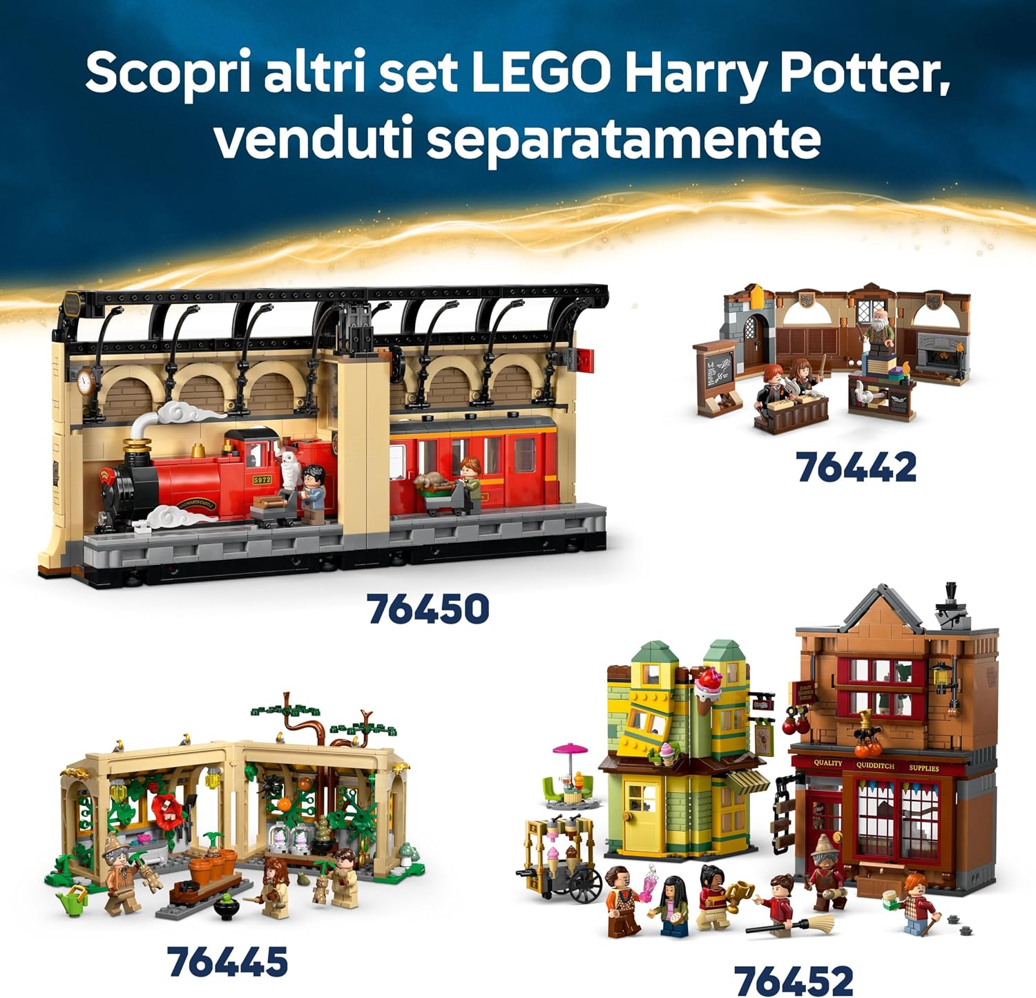 Thumbnail 6 de LEGO Harry Potter Castello di Hogwarts 76454 — Torre modulare 🧩
