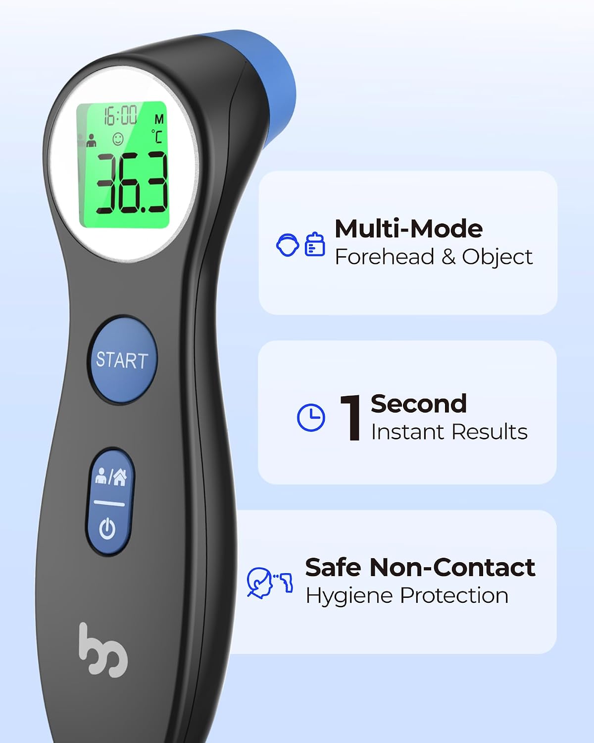 Thumbnail 6 de Forehead Thermometer No-Touch Infrared 1
