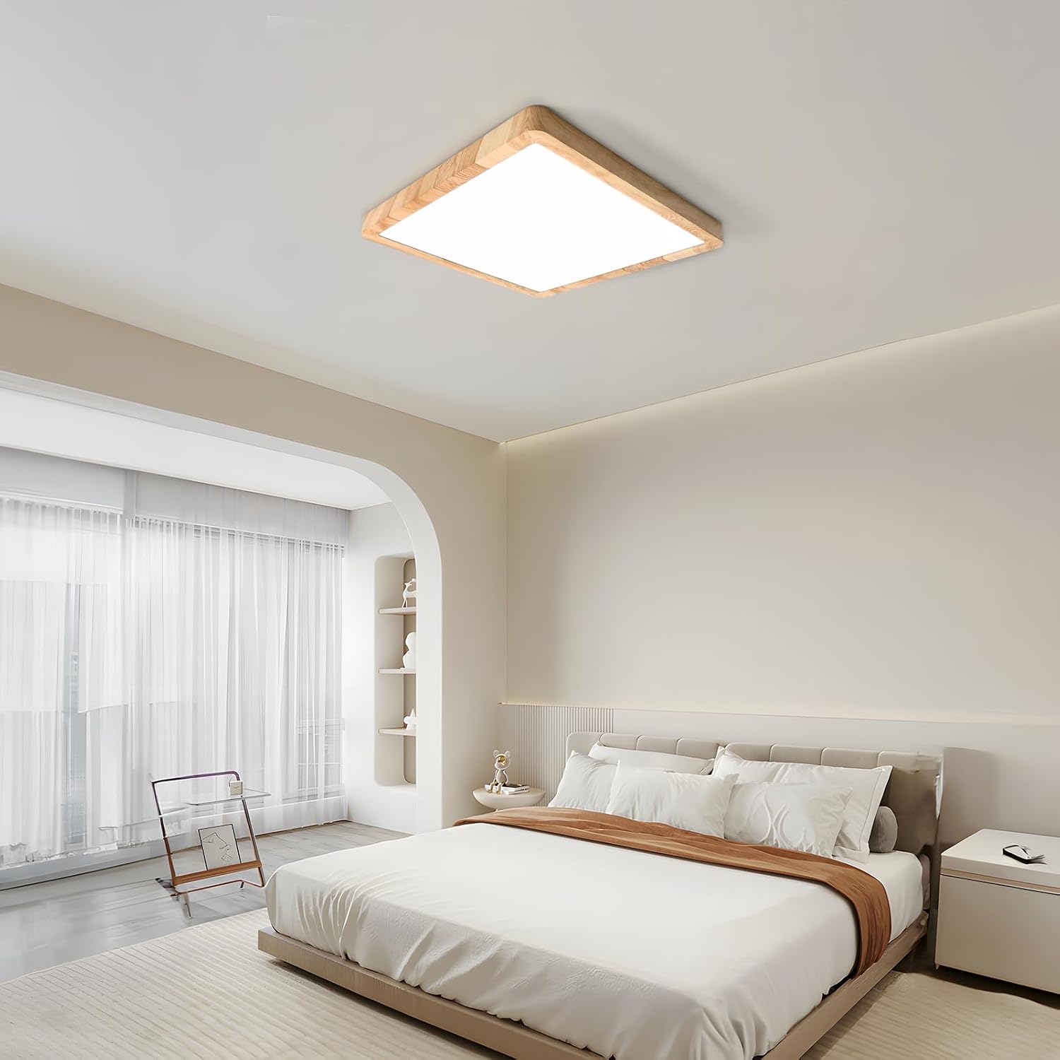 Detalle 2 de 24W LVL LED panel light with Nordic look