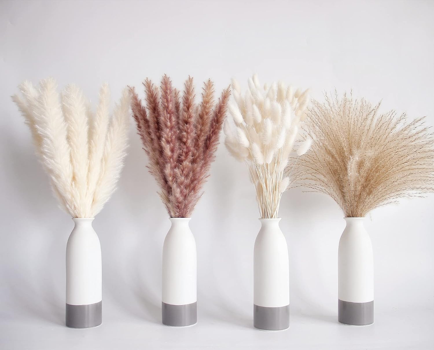 Detalle 2 de Dried Pampas Grass Decor, 17-Inch