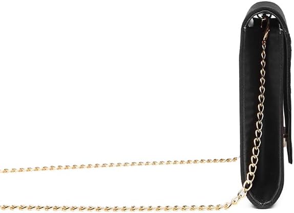 Thumbnail 5 de Miss Lulu Women's Clutch Evening Bag with Detachable Chain Strap