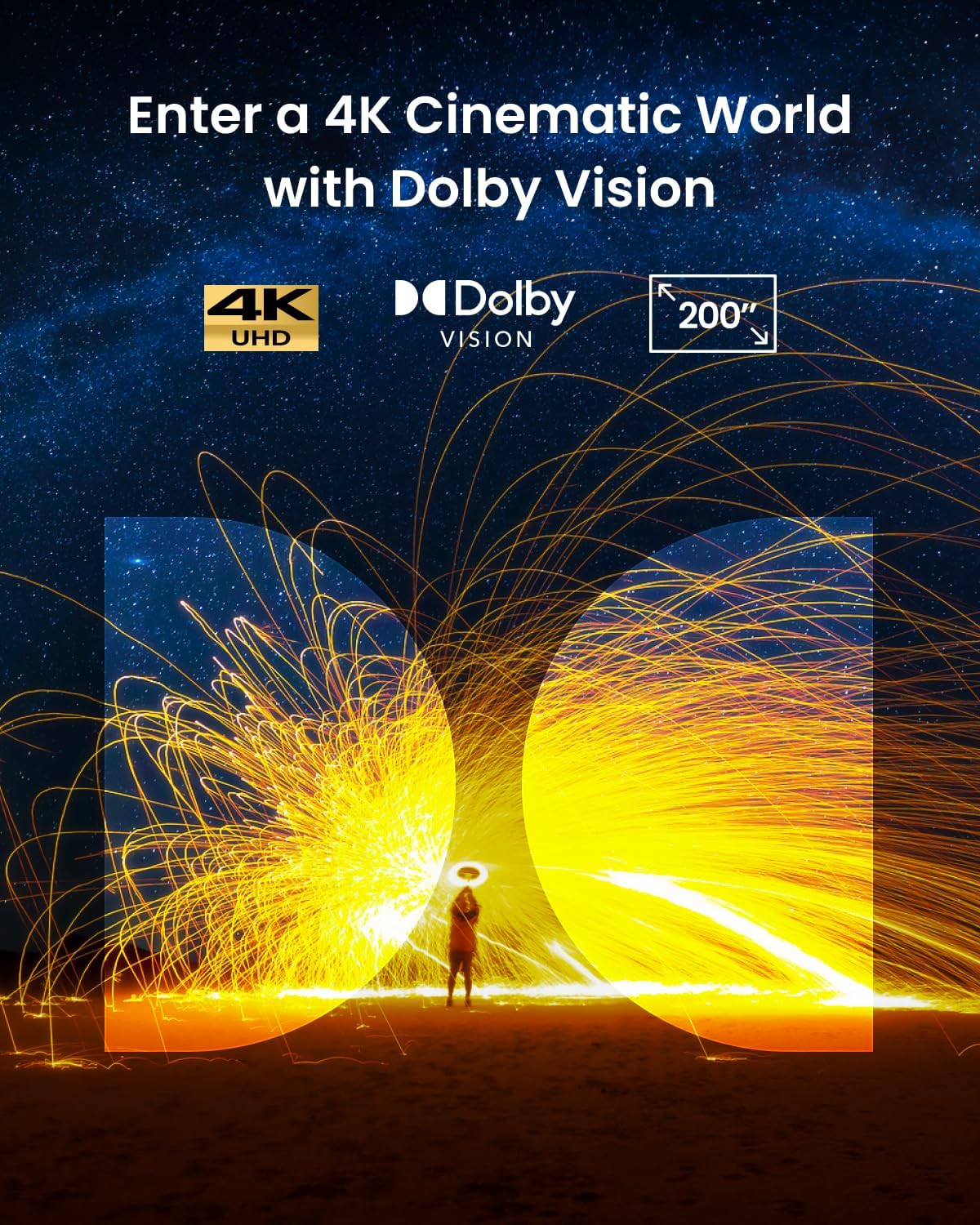 Detalle 2 de NEBULA Cosmos 4K SE Proyector