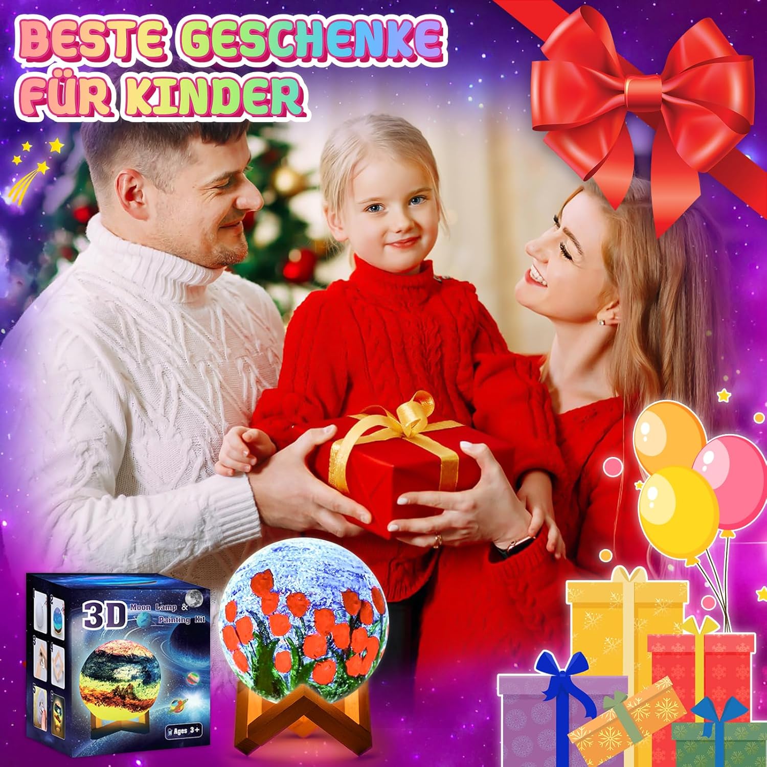 Thumbnail 5 de Bastelset Mondlampe bemalbar 13 cm
