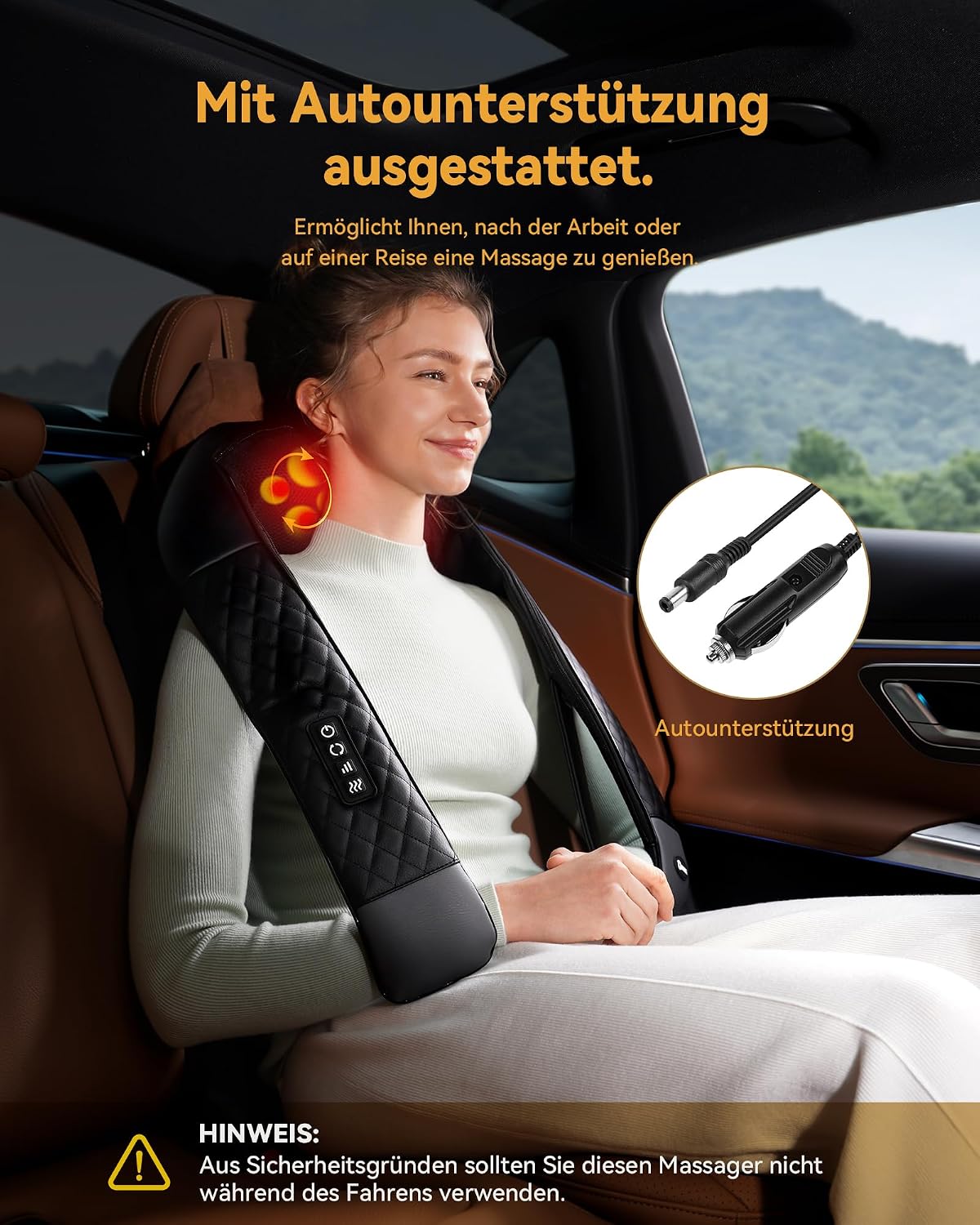 Thumbnail 4 de KNQZE Nackenmassagegerät mit Wärme 2026 4D