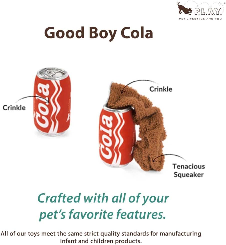 Detalle 2 de P.L.A.Y Snack Attack Collection Good Boy Cola Spielzeug