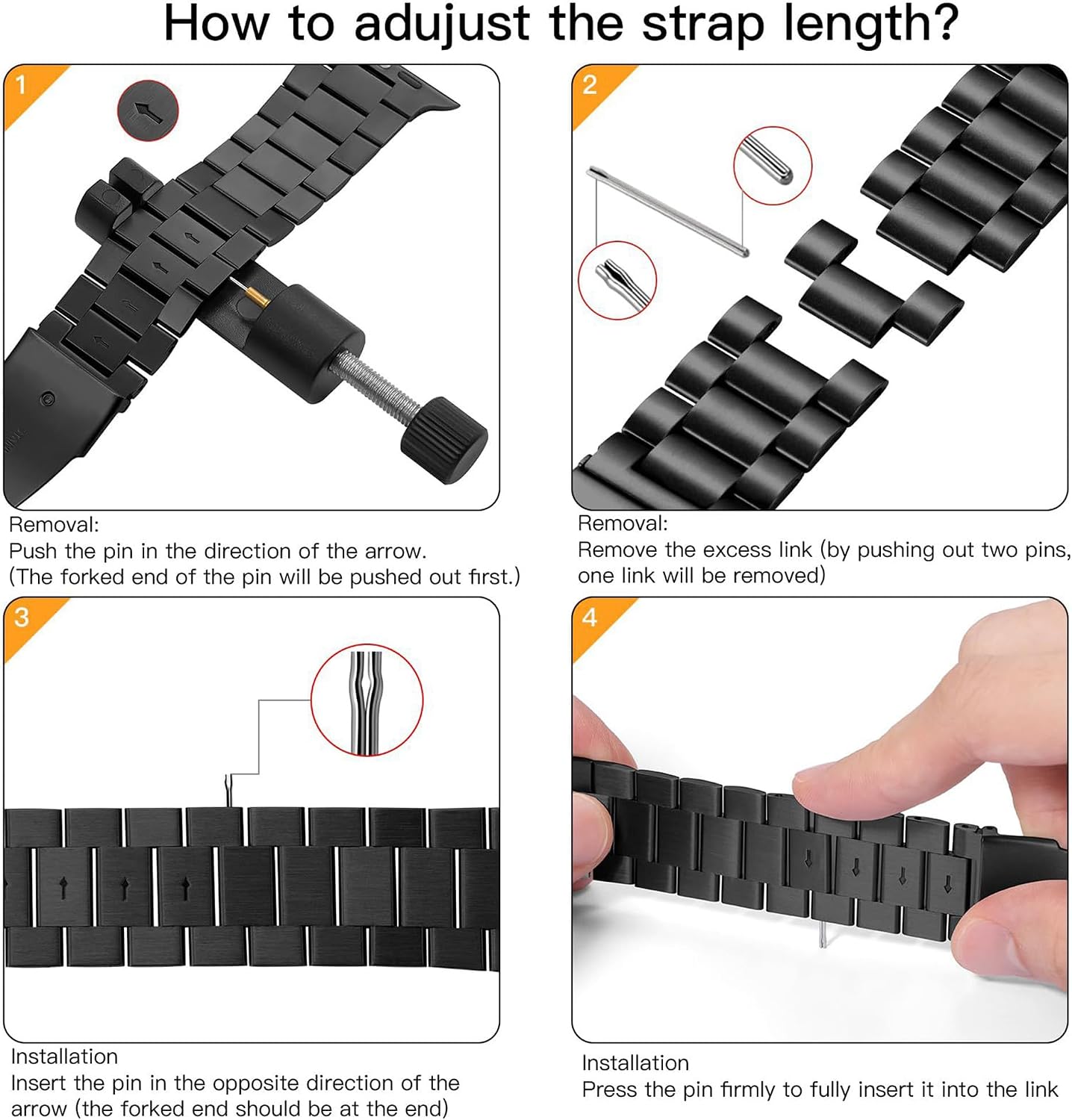 Thumbnail 6 de CEEKA Slim Stainless Steel Watch Band