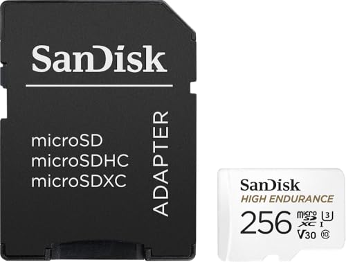 Detalle de SanDisk 256GB High Endurance Video microSDXC Card with Adapter (SDSQQNR-256G-GN6IA)