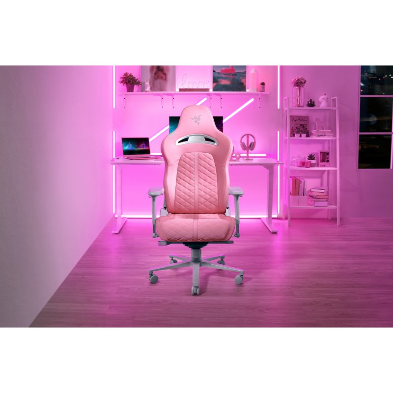 Thumbnail 1 de Razer Enki Quartz 🦄 Silla Gaming Rosa