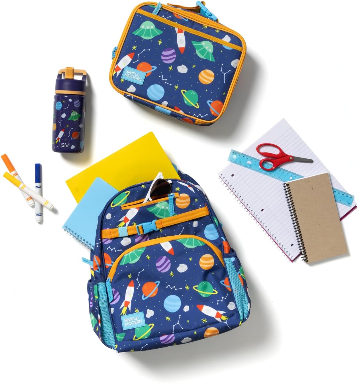 Detalle de Simple Modern Medium Marvel Toddler Backpack (Spidey Kid) for School – Fletcher Collection