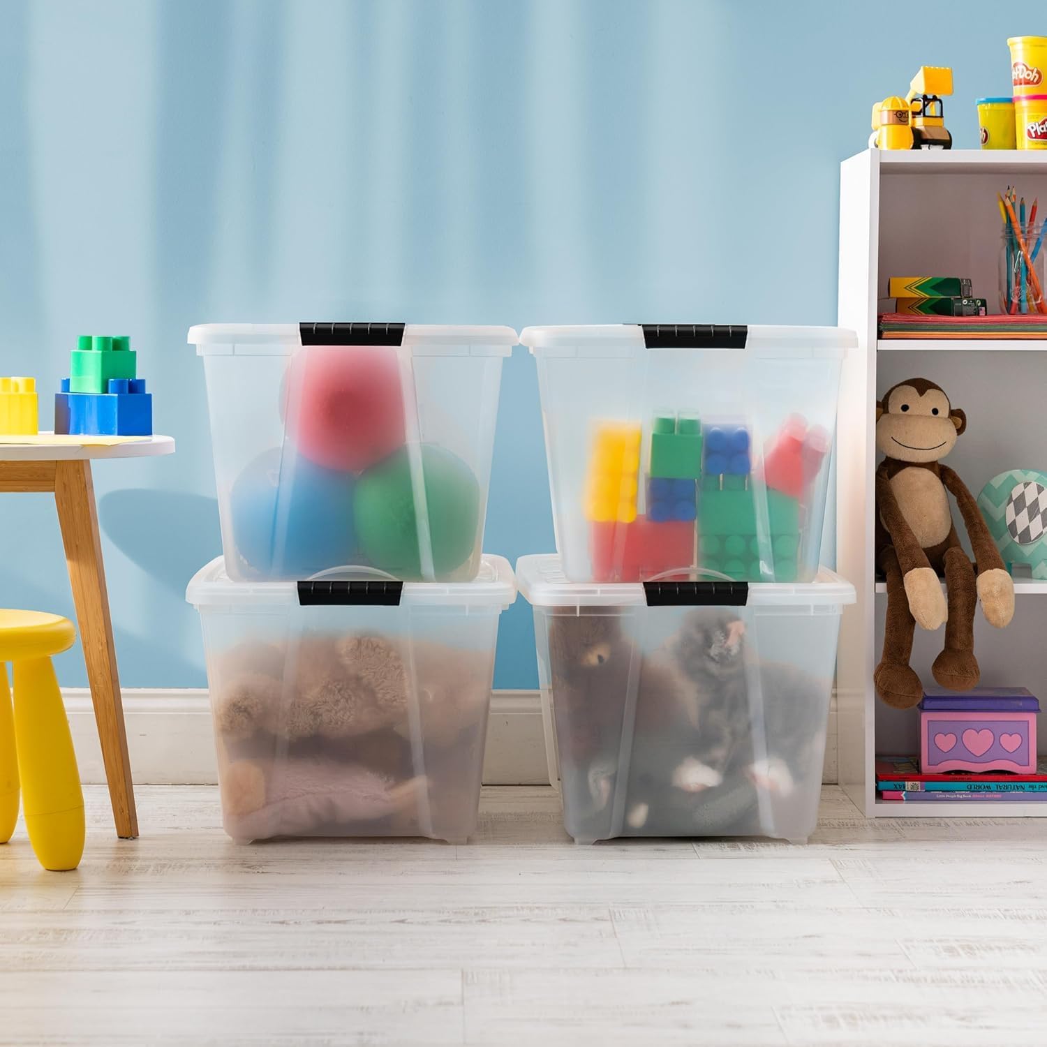 Thumbnail 5 de IRIS 54 Qt Stackable Bins ⚙
