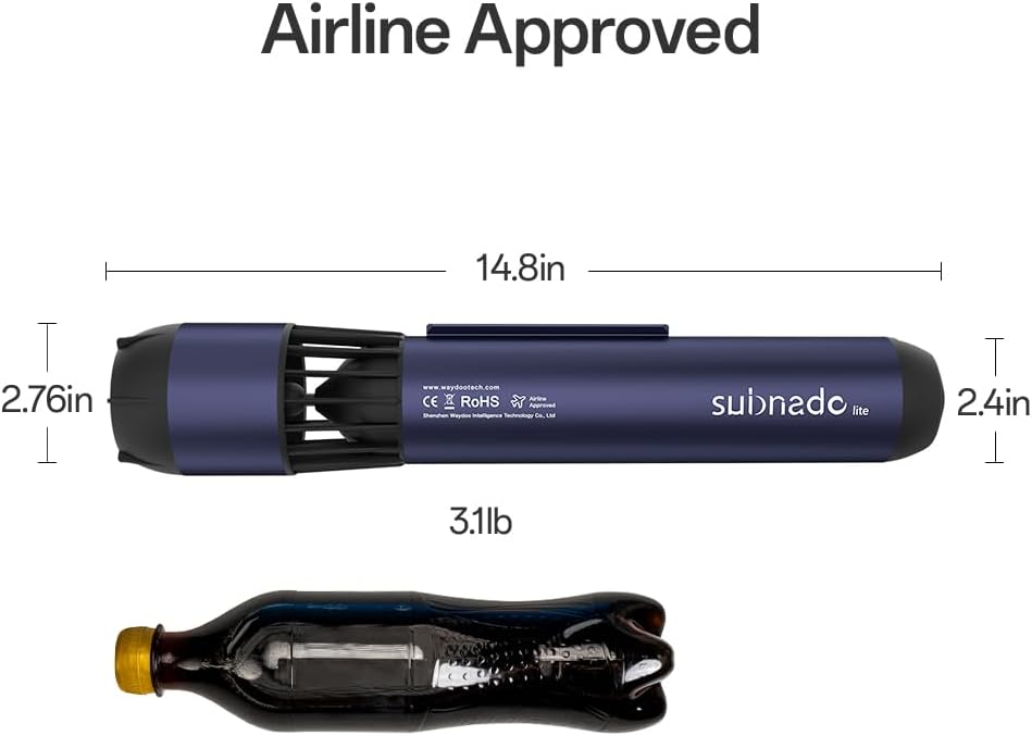 Detalle de Subnado Underwater Scooter: Compact, Portable Dive Companion for All Ages