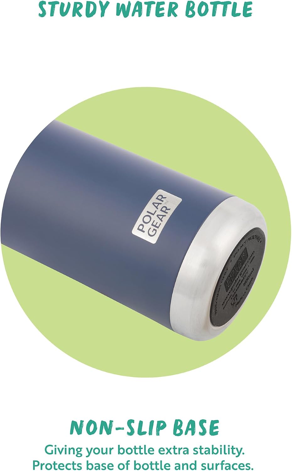 Thumbnail 5 de Polar Gear 500ml Stainless Steel Water Bottle Indigo