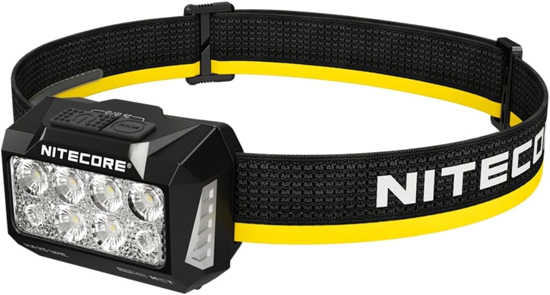 Detalle de Nitecore New P30 LED-zaklamp, oplaadbaar, aluminium, 1.000 lumen