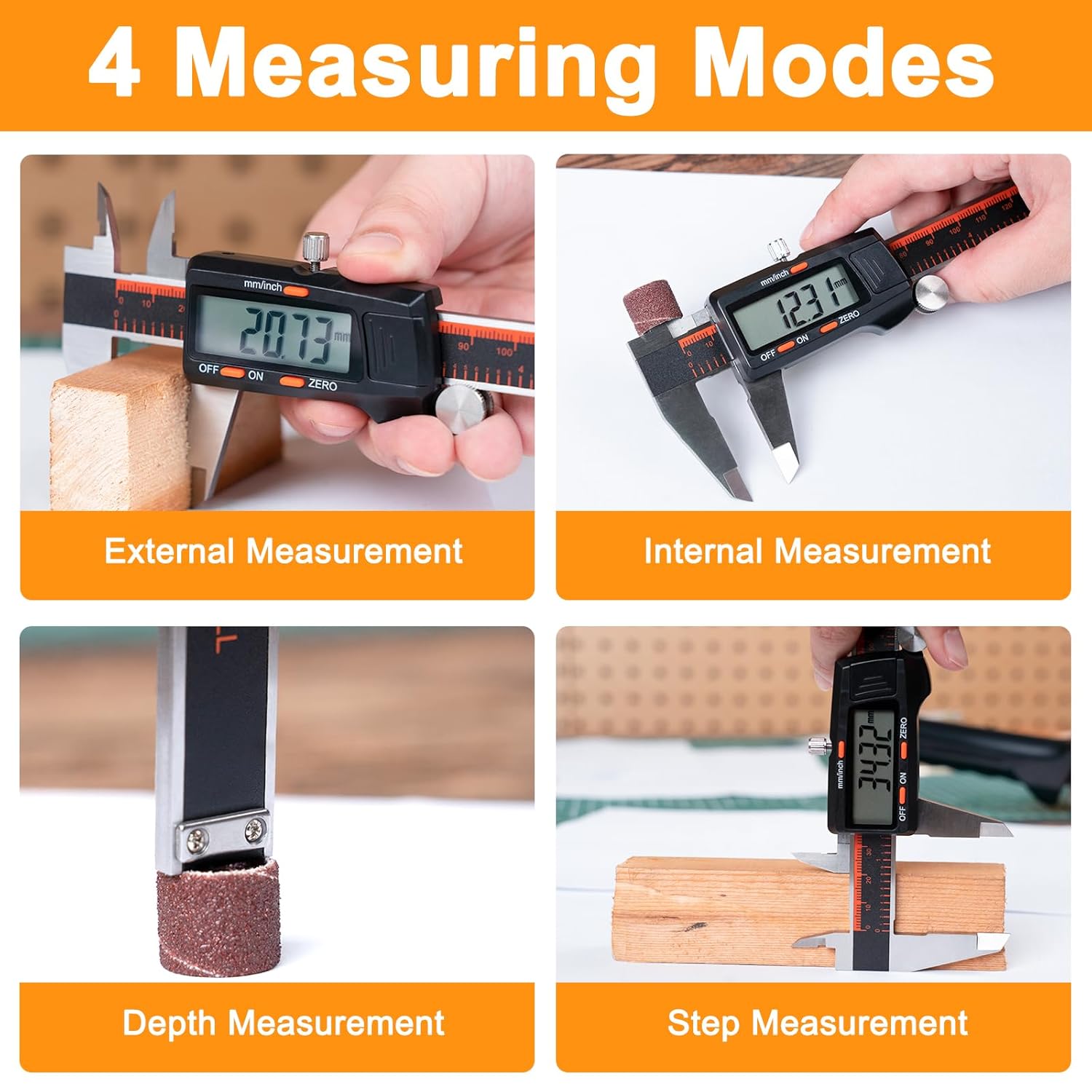 Thumbnail 3 de HARDELL Digital Vernier Caliper 6 Inch