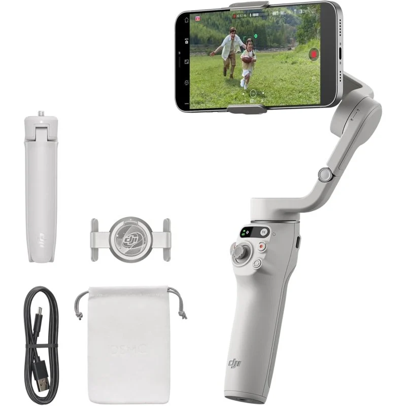 DJI Osmo Mobile 6 estabilizador inteligente para smartphone platino