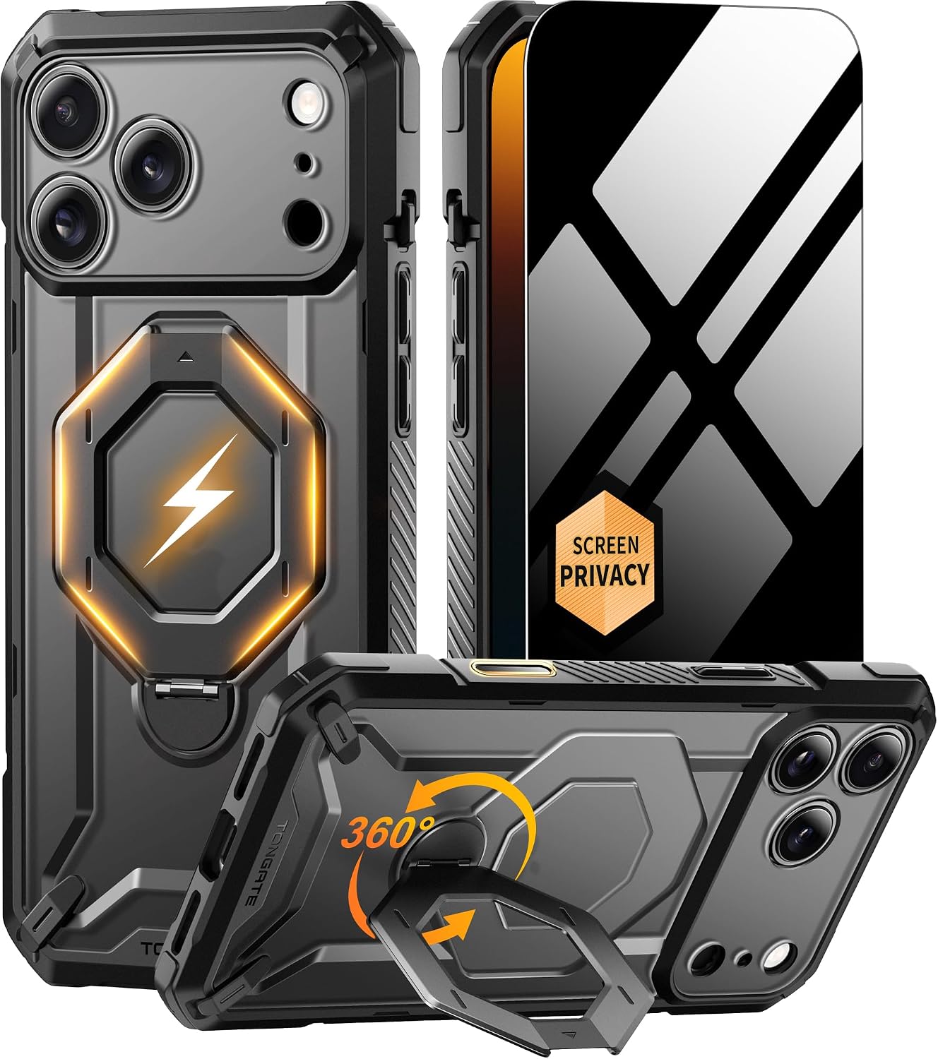 Detalle de Tongate iPhone 17 Pro Max Case 6.9-inch