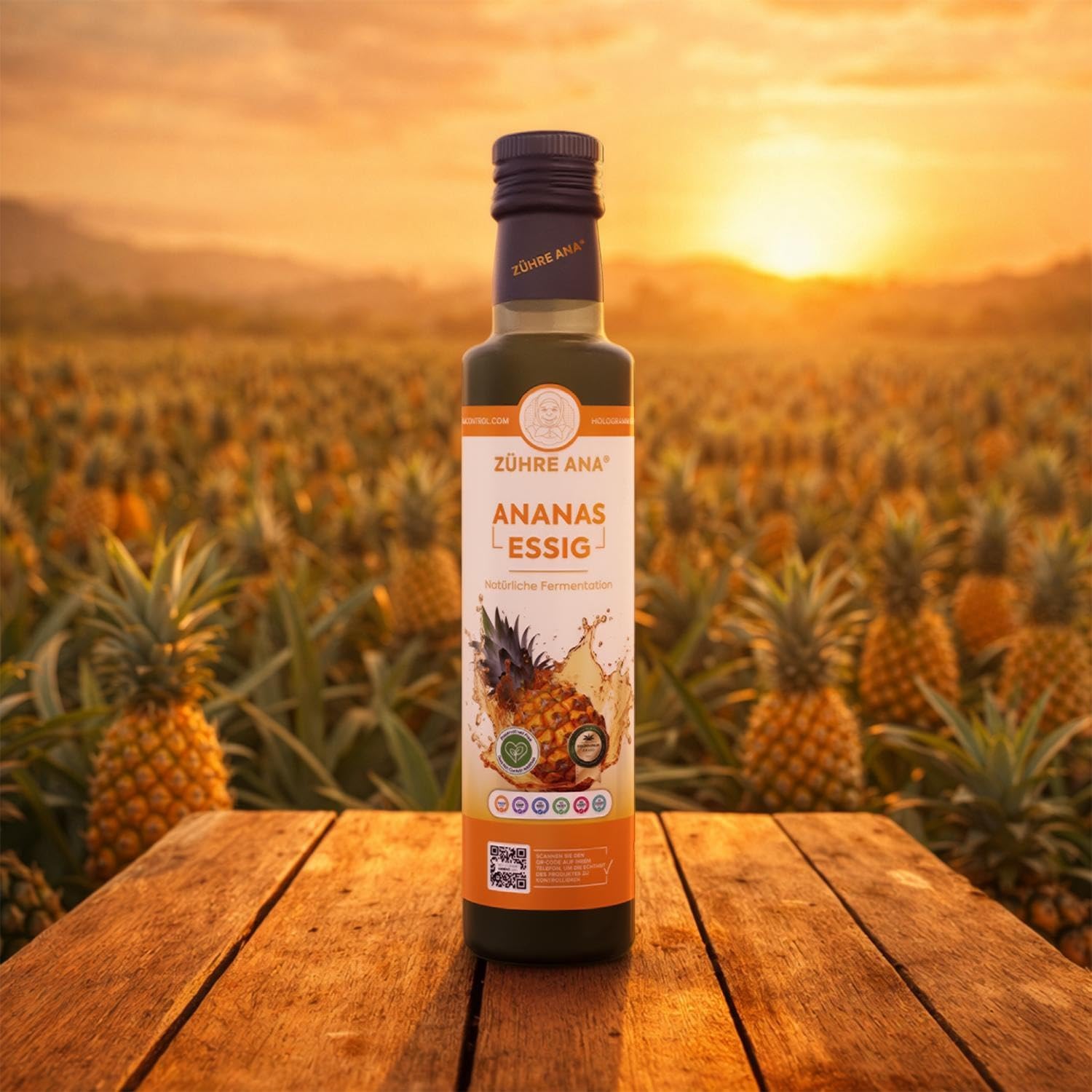 Thumbnail 4 de Zühre Ana Ananas-Essig 500ml 🥭