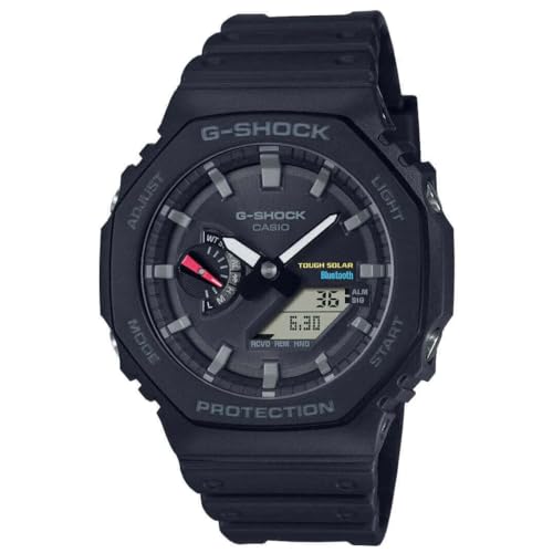 Detalle de G-Shock CA.GA-B2100-1AER: reloj resistente Casio para hombre en negro
