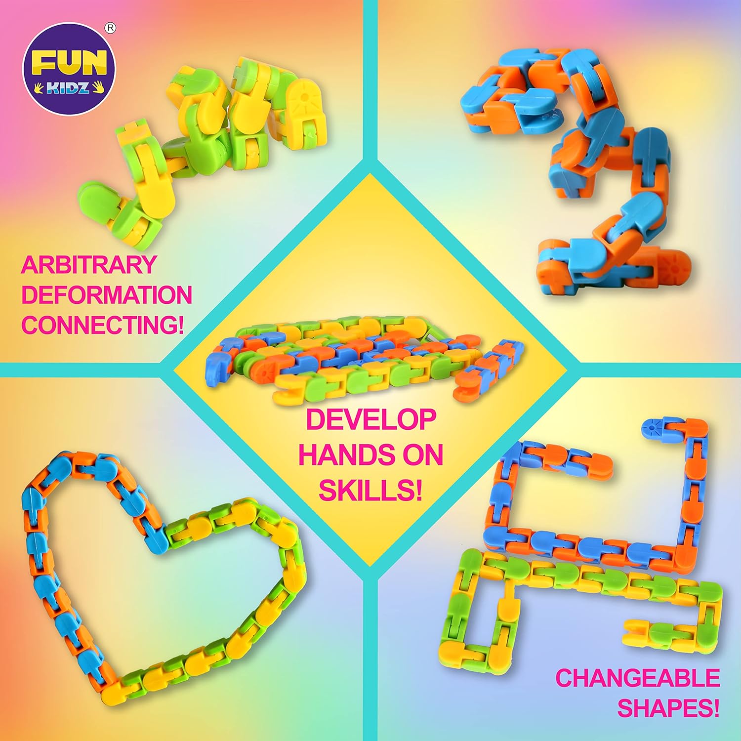 Detalle de Gift Fidget Box Toys Pack for Kids 3-12 by FunKidz