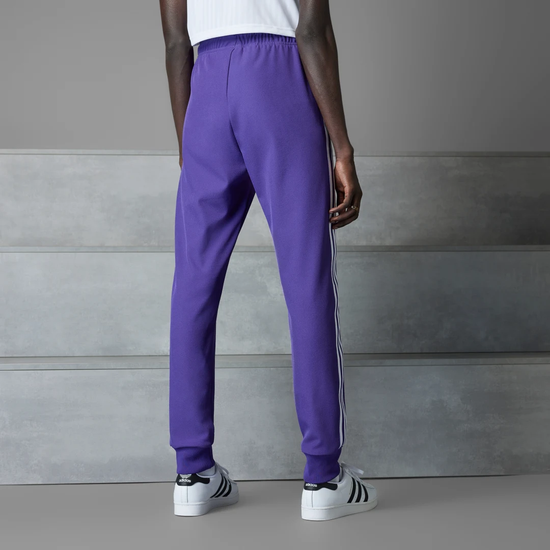 Thumbnail 1 de Pantalón Real Madrid Terrace Icons de Adidas — violeta, comodidad con historia