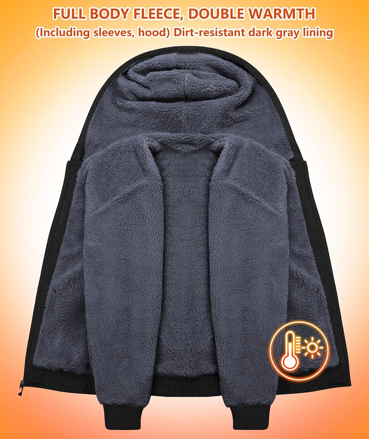 Thumbnail 2 de GEEK LIGHTING Men’s Fleece-Lined Hoodie