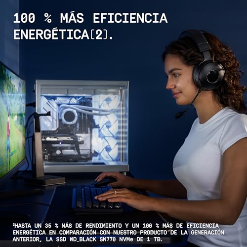 Detalle de WD_BLACK SN7100 NVMe SSD 1TB (M.2 2280) – Rendimiento alto para jugadores en portátil