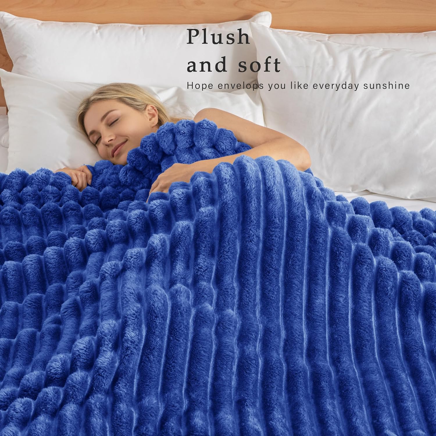 Thumbnail 1 de Queen Size Flannel Fleece Blanket 90x90