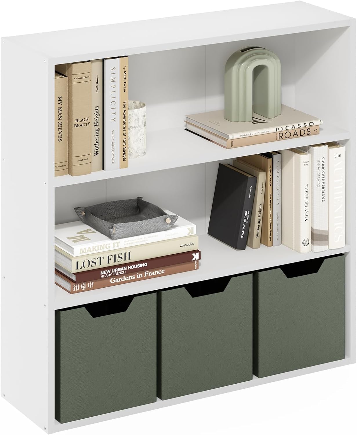 Thumbnail 6 de Furinno PASIR Libreria A 5 Ripiani: stile minimalista e praticità per living, camera o studio