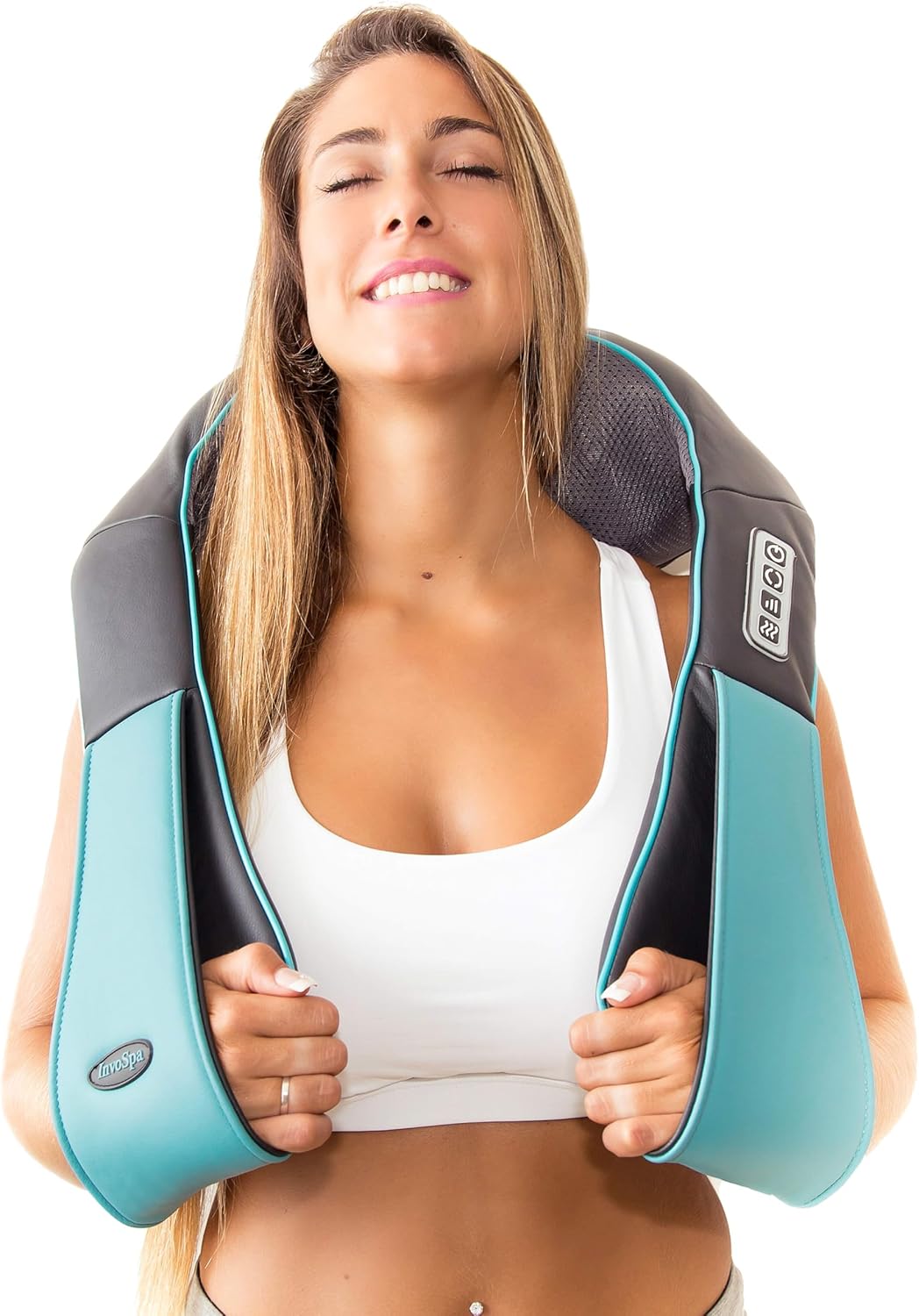 Detalle de InvoSpa Shiatsu Rückenmassagegerät 3D Wärme