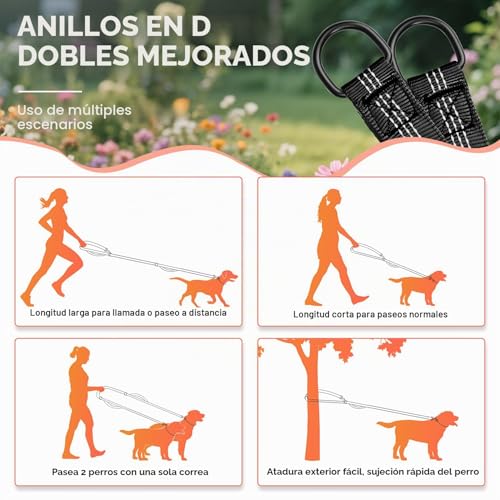 Thumbnail 7 de Looxmeer Correa para Perro Manos Libres con Riñonera: libertad, seguridad y versatilidad para perros grandes y medianos