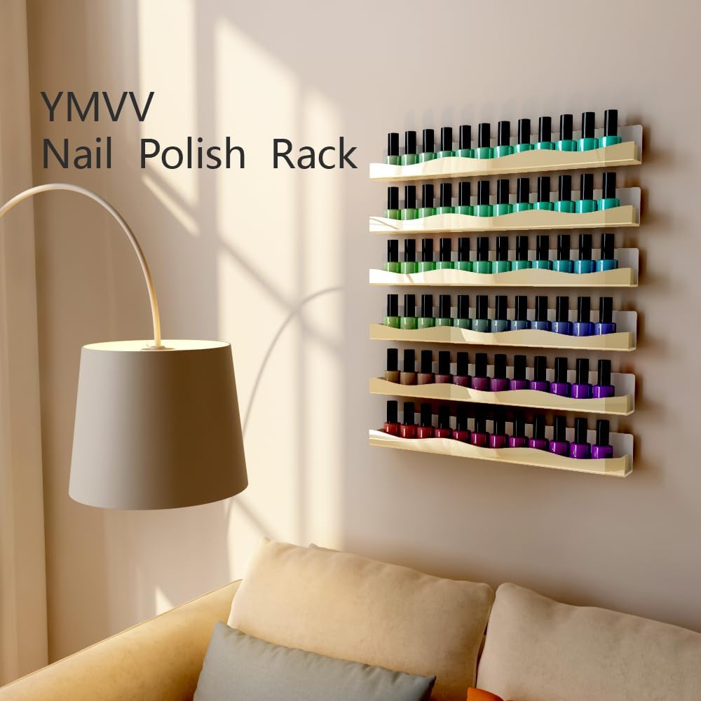 Thumbnail 4 de YMVV 15-Inch Nail Polish Organizer Rack for Vanity 💅