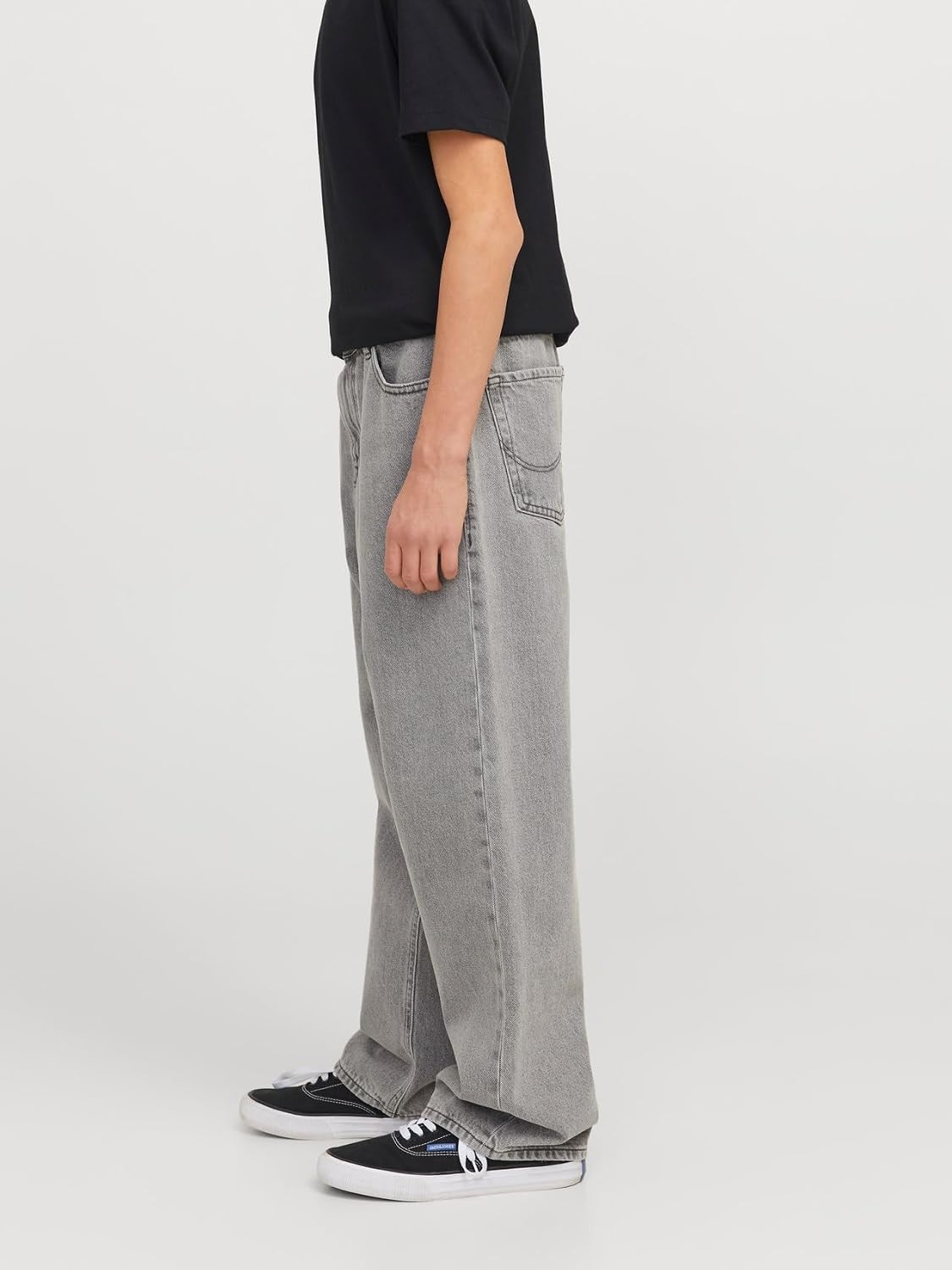 Detalle de Jack & Jones Jjialex Jjoriginal Sq 852 Noos — jean baggy en style smart casual homme