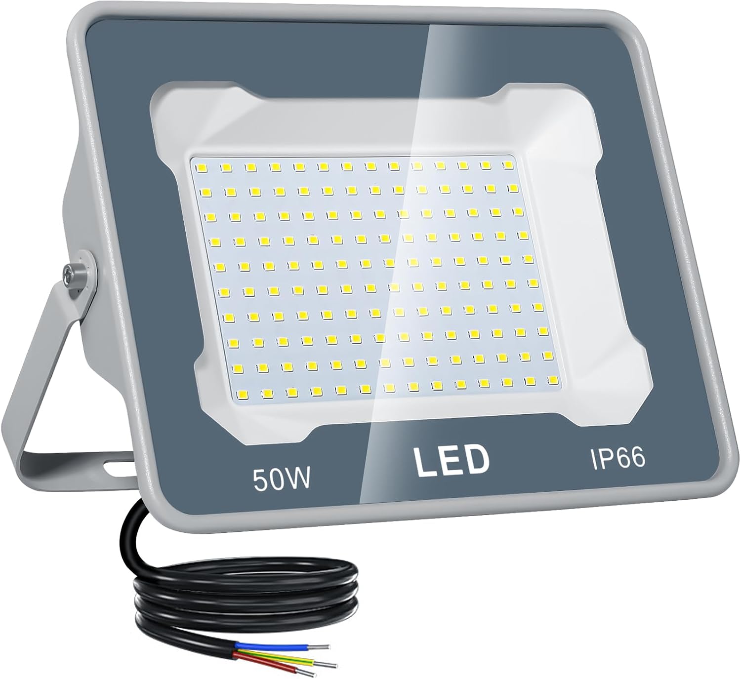 Detalle de CREATESTAR Faretto LED da Esterno 50W – Faretti LED Esterni 6500K, 5000LM, IP66