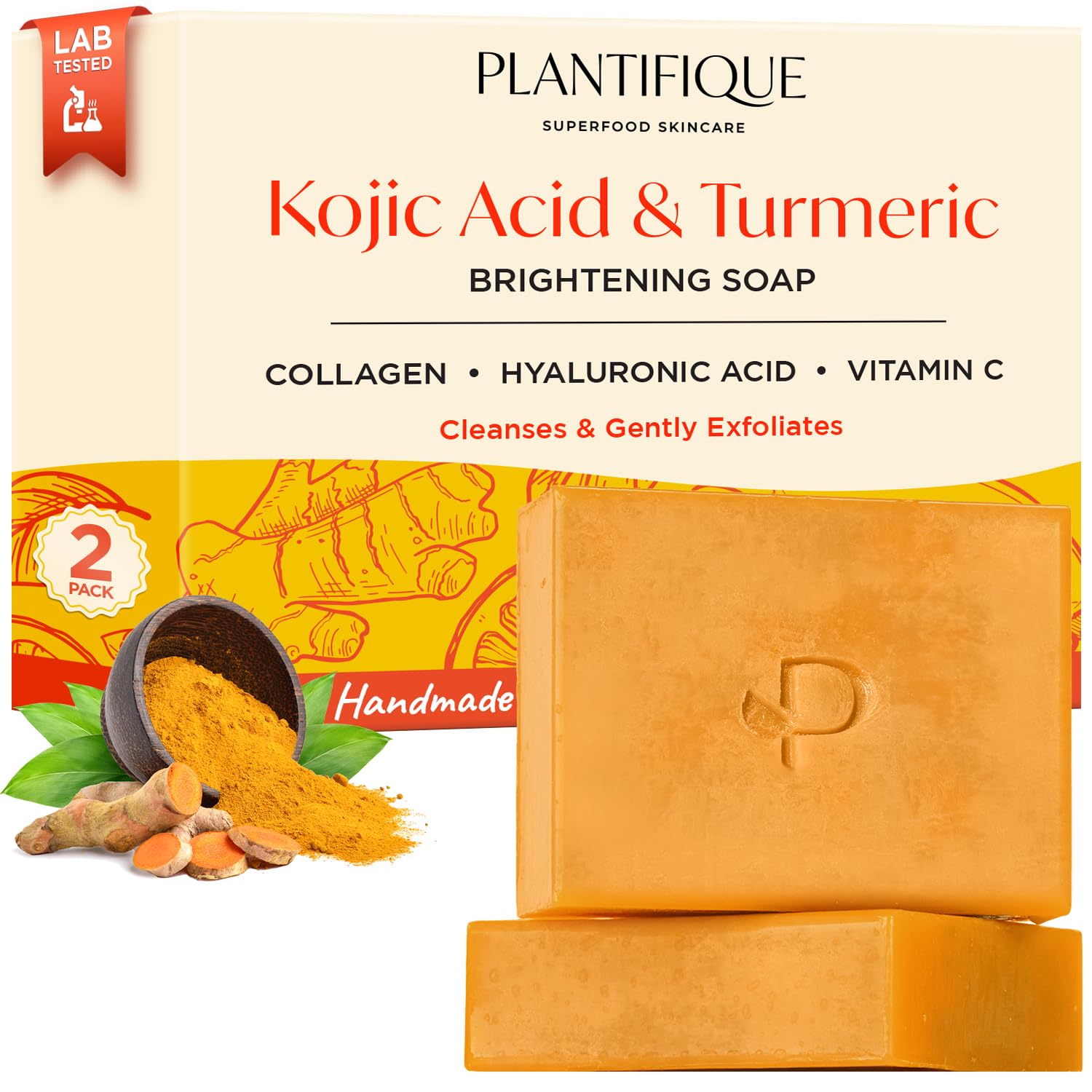 PLANTIFIQUE Kojic Acid Soap 160g