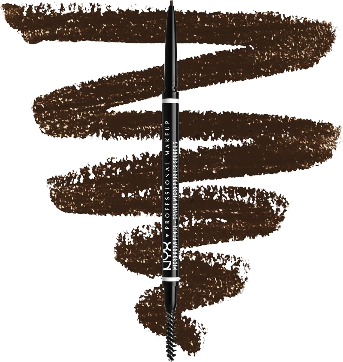 Detalle de NYX Professional Makeup Matita sopracciglia Micro Brow Pencil Espresso: definizione precisa con due lati