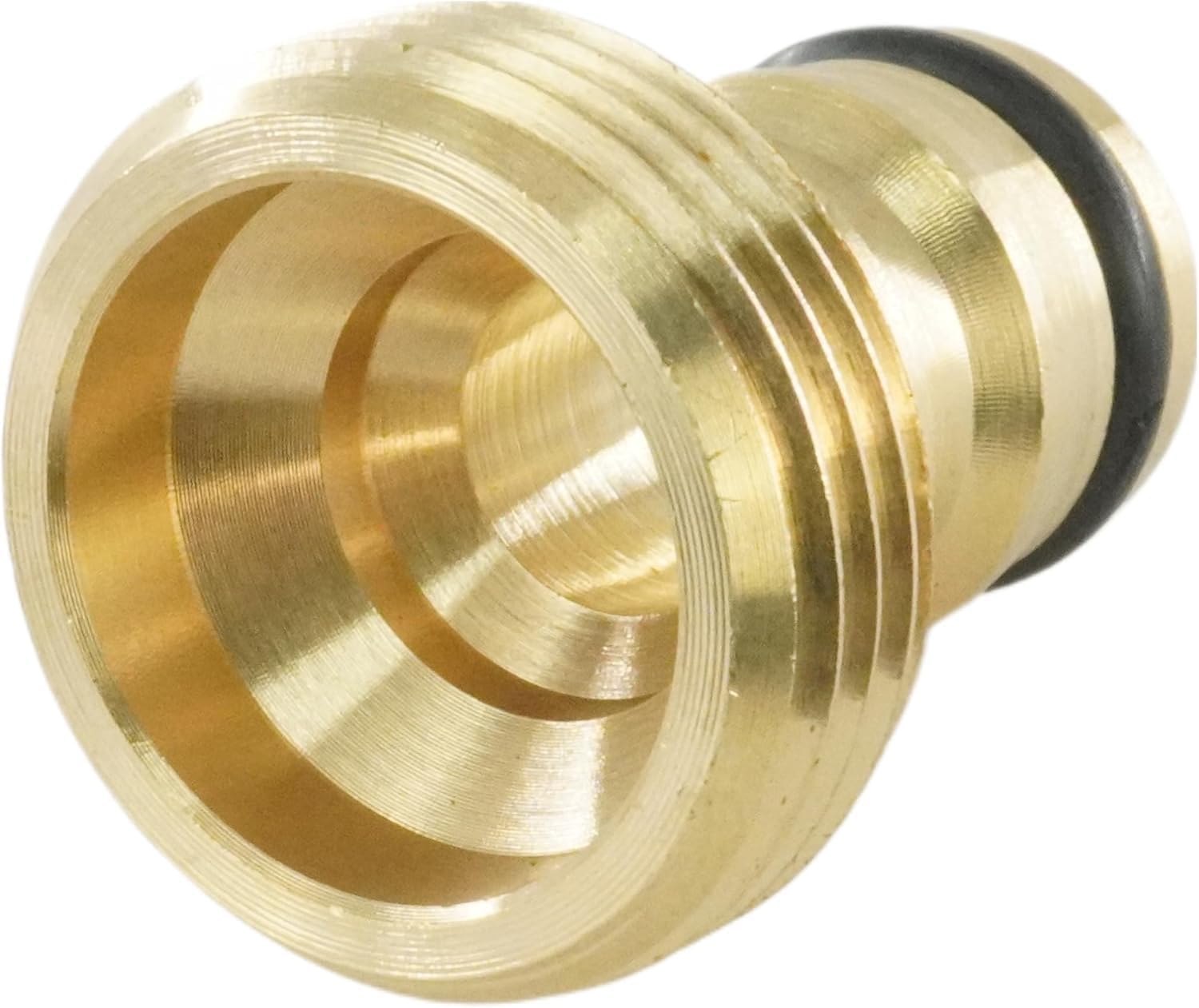 Thumbnail 3 de Hydrogarden 2 Pieces Garden Hose Quick Connector with Brass 1 Inch Male Thread