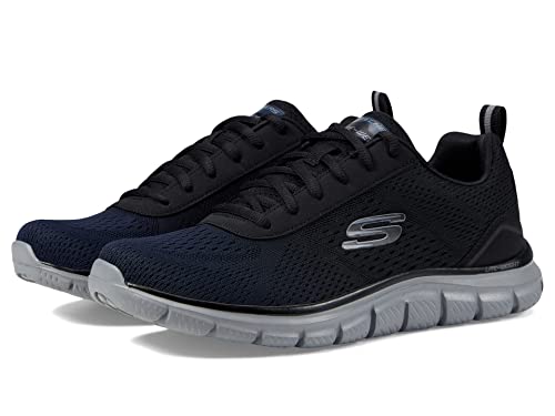 Thumbnail 2 de Skechers Men's Track Ripkent Trainers - Navy Mesh/Black Trim, UK 9