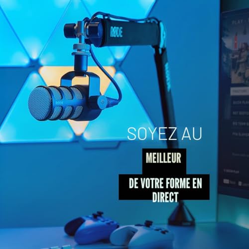 Detalle de RØDE PodMic — Microphone dynamique de broadcast pour podcasting et streaming (Noir)