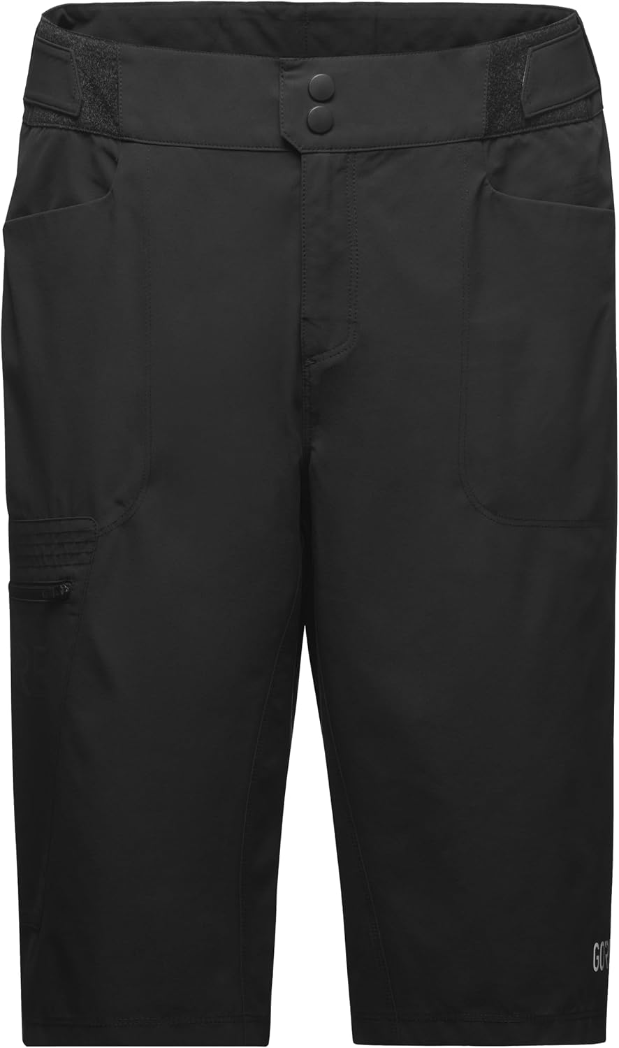 Detalle de GOREWEAR Passion Shorts Herren – Vielseitige Fahrradhosen für warmes Wetter (Größe XL, Schwarz)