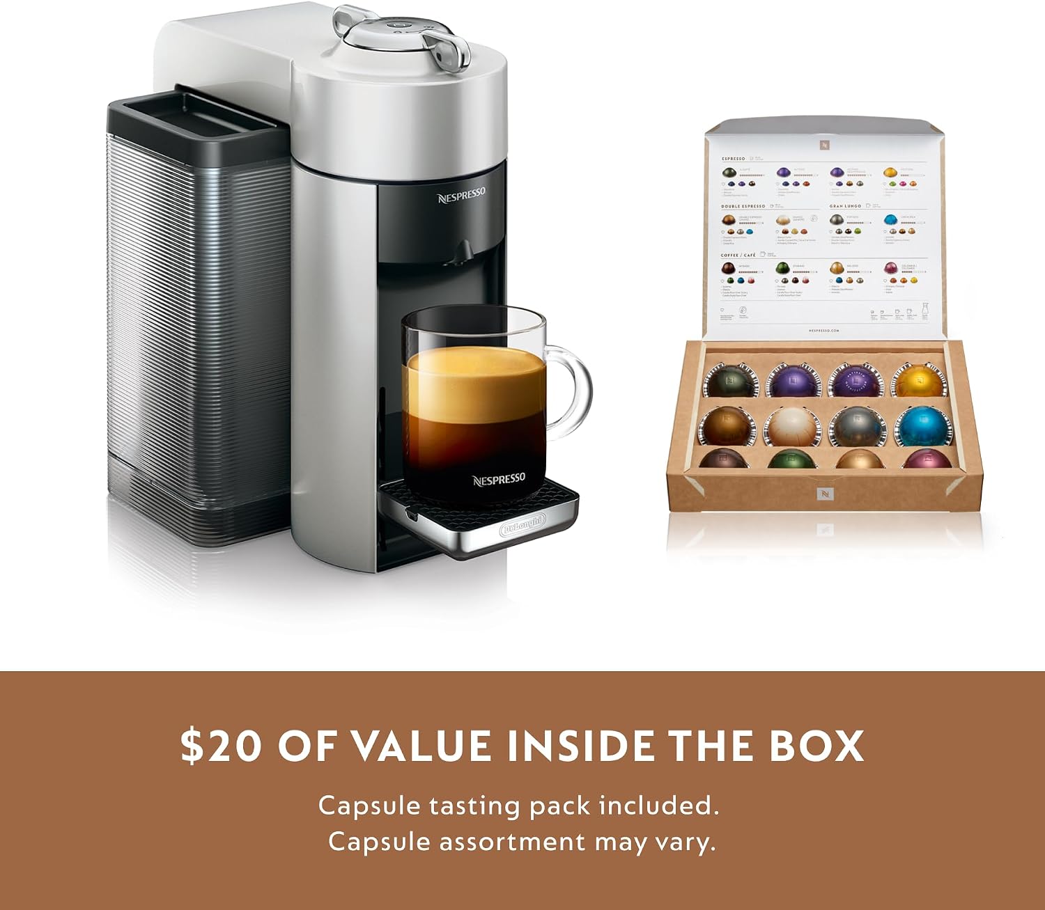 Thumbnail 6 de De'Longhi Nespresso Vertuo 1597 ml Coffee & Espresso Machine